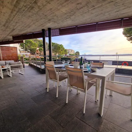 Apartamento Con Gran Terraza Delante Del Mar Roses Exterior photo